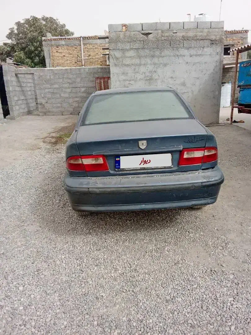 سمند مدل83 موتور سالم سر شاسی جل عقب پلمپ|خودرو سواری و وانت|بند زرک, |دیوار