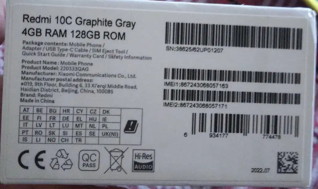 گوشی ردمی10c|موبایل|رامهرمز, |دیوار