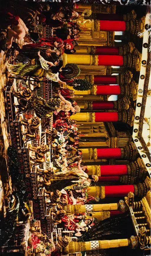 تابلو فرش|تابلو فرش|بهار, |دیوار