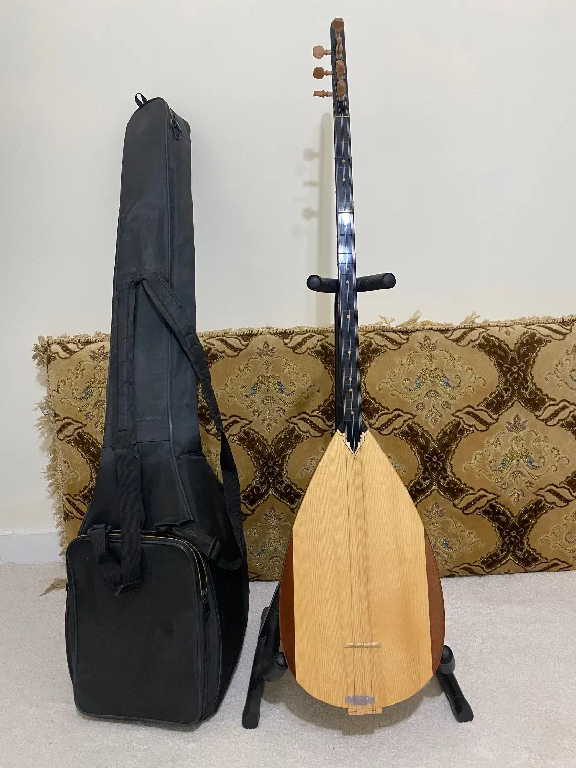 دیوان ترکیه‌ای اصل Saz-Evi + کیف و پایه|سازهای سنتی|سقز, |دیوار