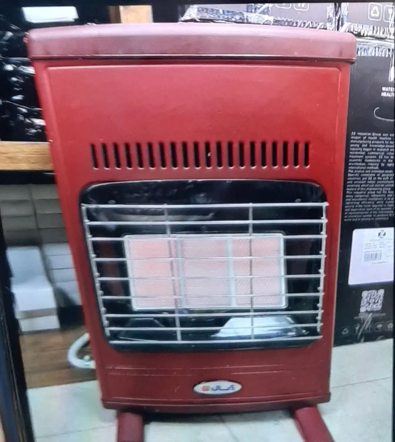 بخاری بدون دود کش سرامیکی آبسال|بخاری، هیتر، شومینه|سهند, |دیوار