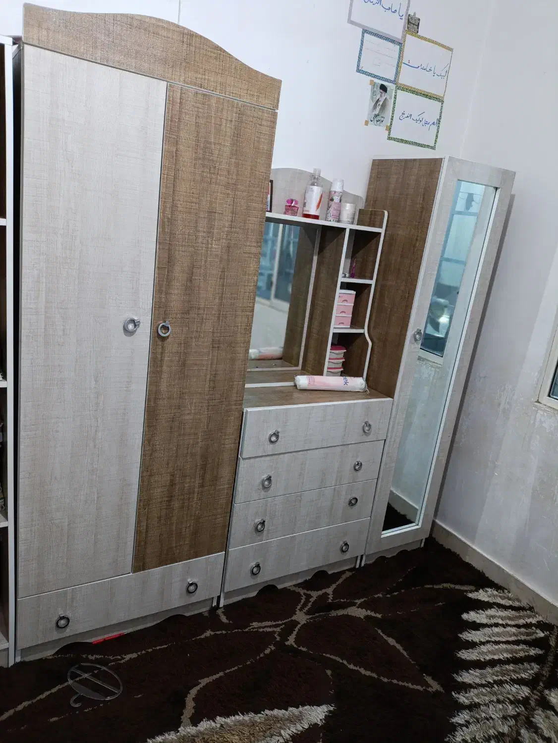 کمد سه تیکه|جاکفشی، کمد، دراور|نورآباد, |دیوار