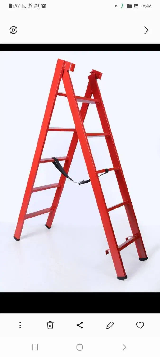 نردبان تاشو و مخابراتی دو تیکه|فروشگاه و مغازه|رباط‌کریم, شهرک صنعتی ده‌حسن|دیوار