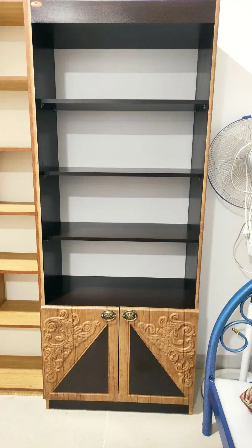 کتابخانه کمد کتاب ام دی اف mdf|کتابخانه، شلف، قفسههای دیواری|کرمان, |دیوار