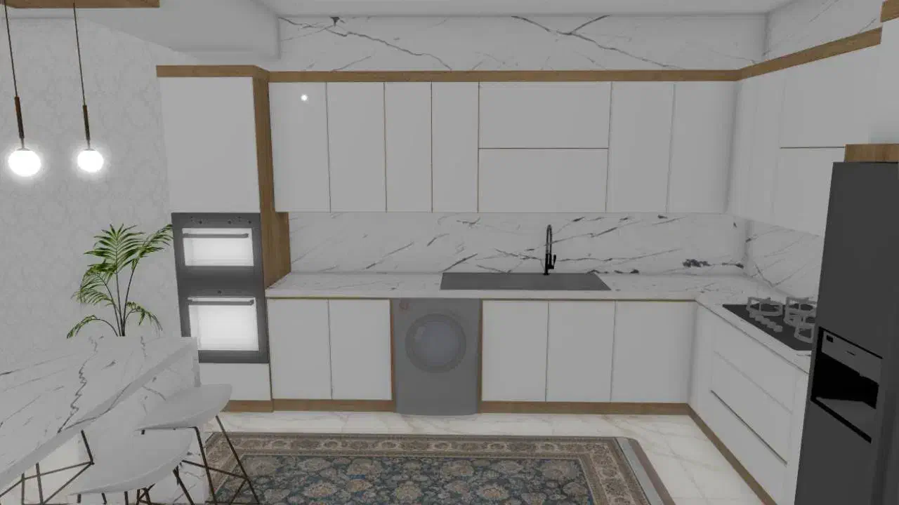 کابینت آشپزخانه|مصالح و تجهیزات ساختمان|قزوین, |دیوار