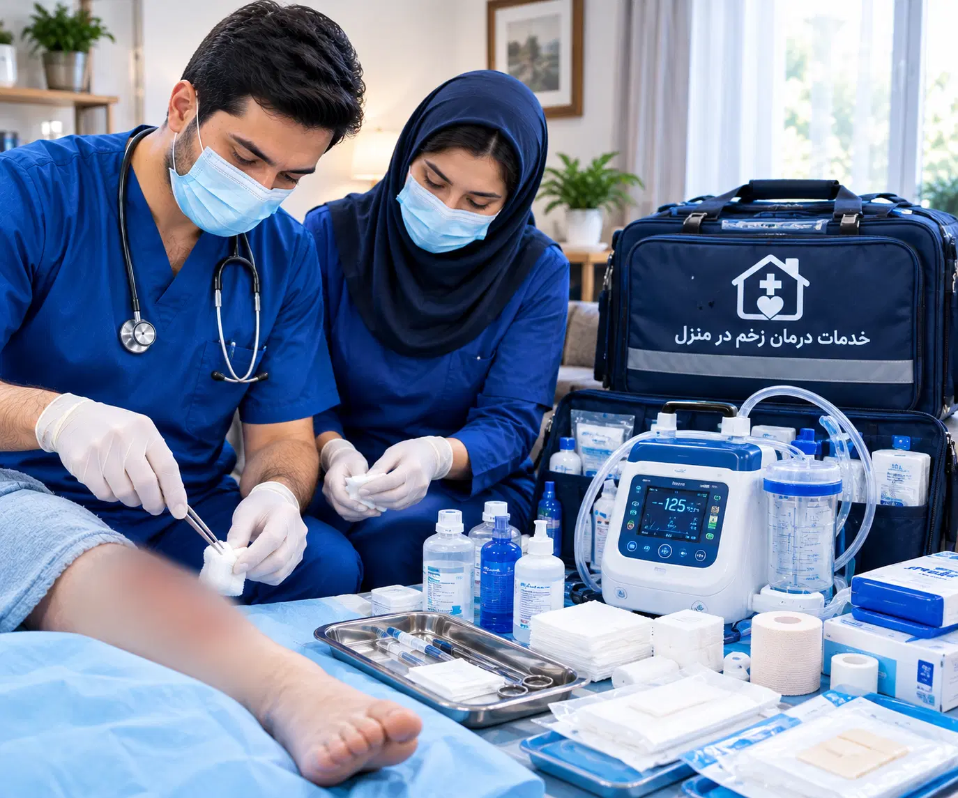 پانسمان تخصصی زخم های دیابتی /پرستاری|خدمات زیبایی و سلامت|مشهد, فارغ التحصیلان|دیوار