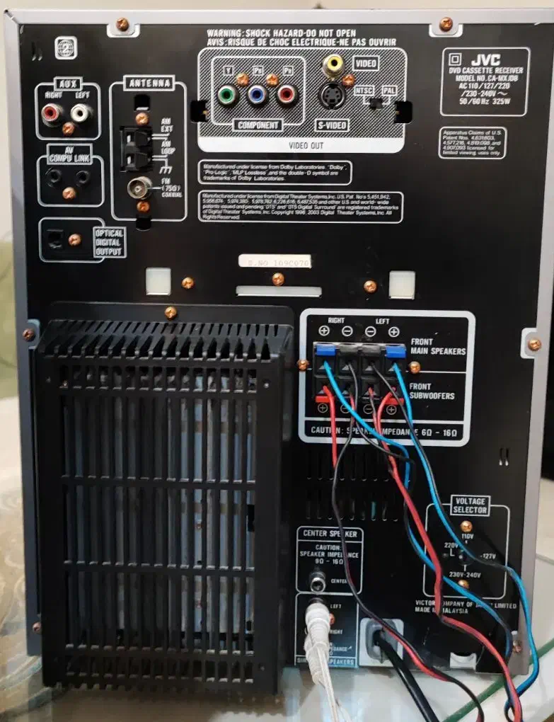 یک عدد ضبط خانگی خارجی اصل|سیستم صوتی خانگی|تهران, شهرک چیتگر|دیوار