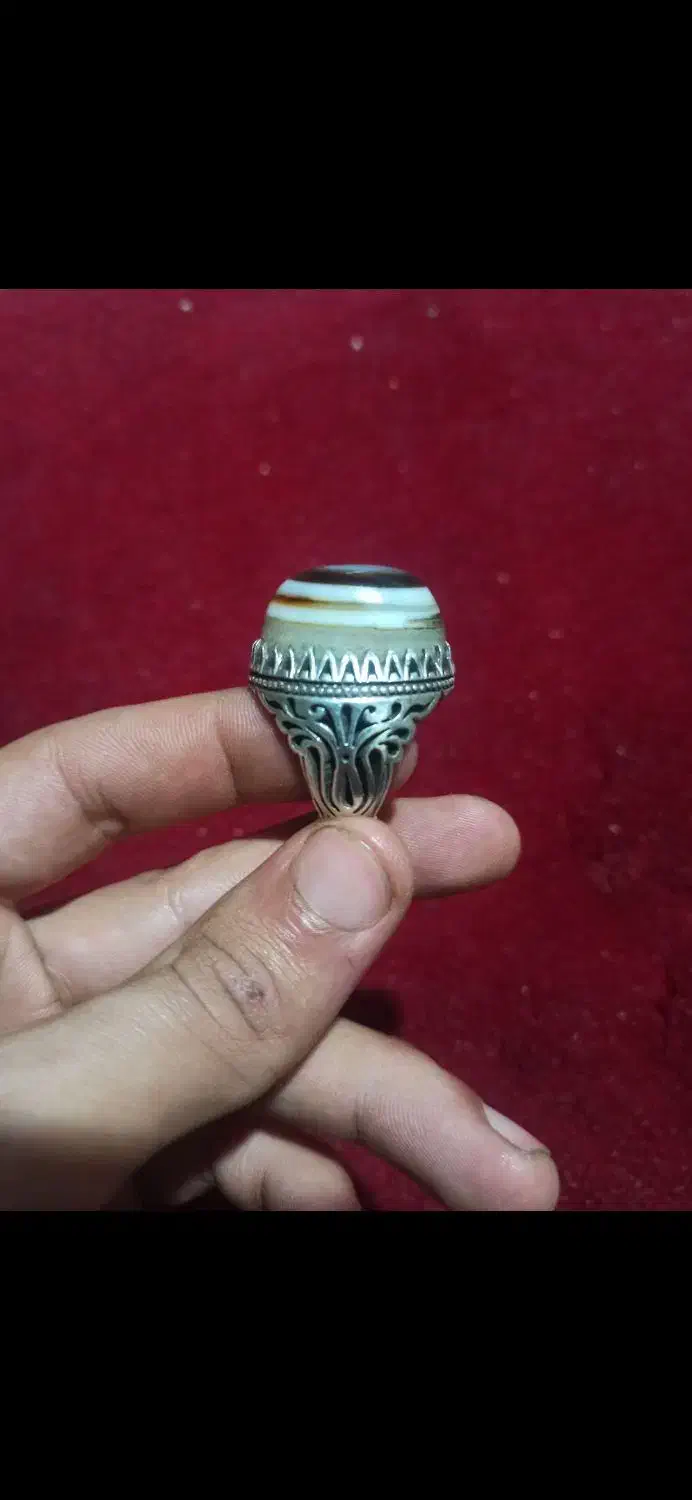 انگشتر نقره اصل|جواهرات|بندر گناوه, |دیوار