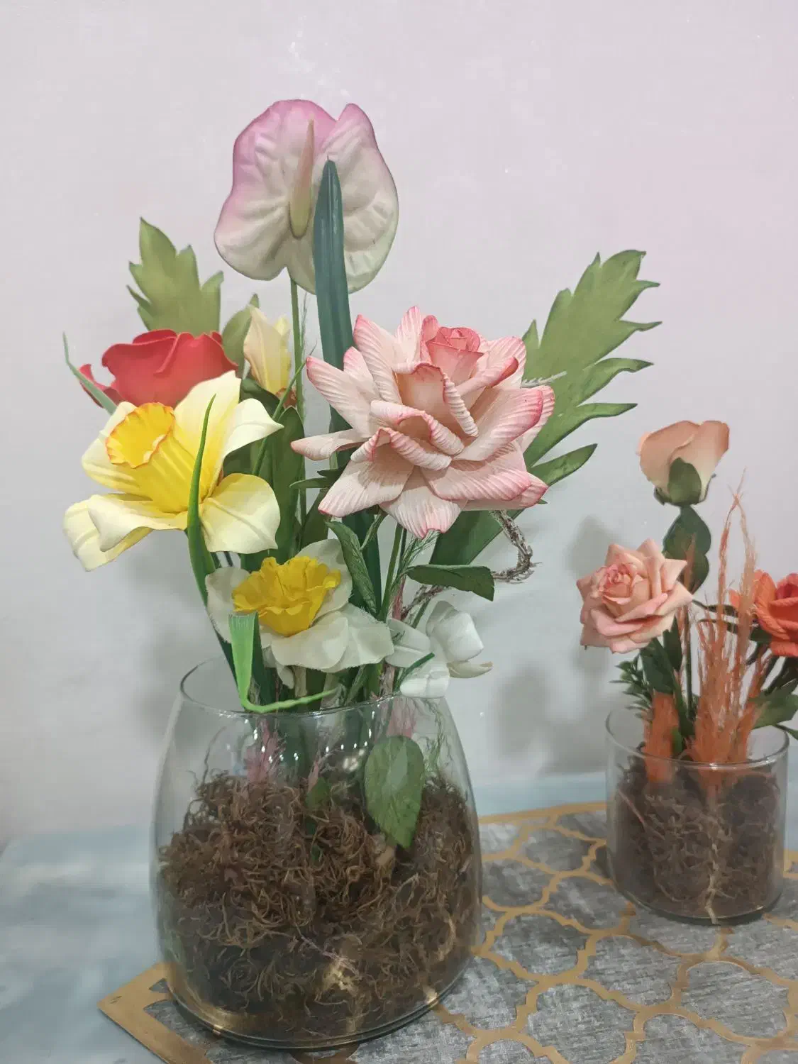 گل و گلدان|گل مصنوعی|سنندج, |دیوار