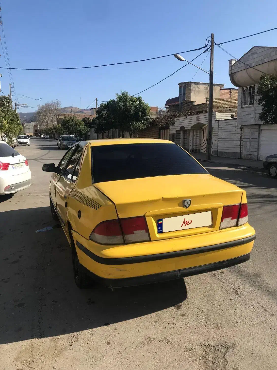 سمند تاکسی با خط|خودرو سواری و وانت|القجر, |دیوار