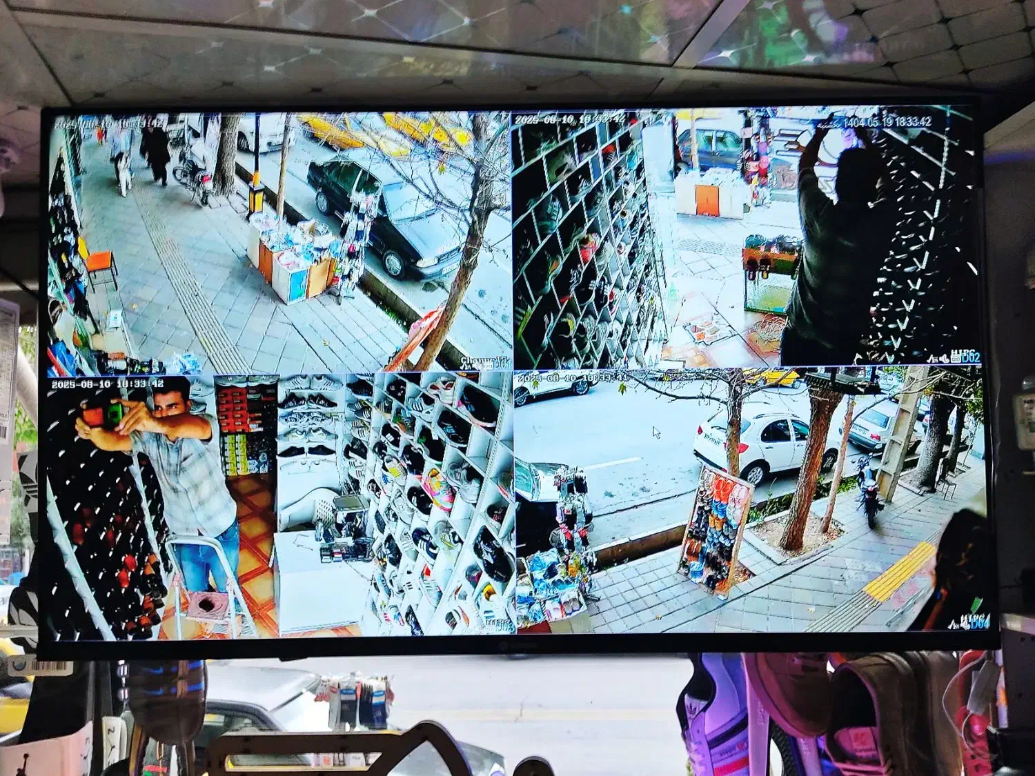 دوربین مداربسته 4kشب رنگی صدا دار|دوربین مداربسته|نورآباد, |دیوار