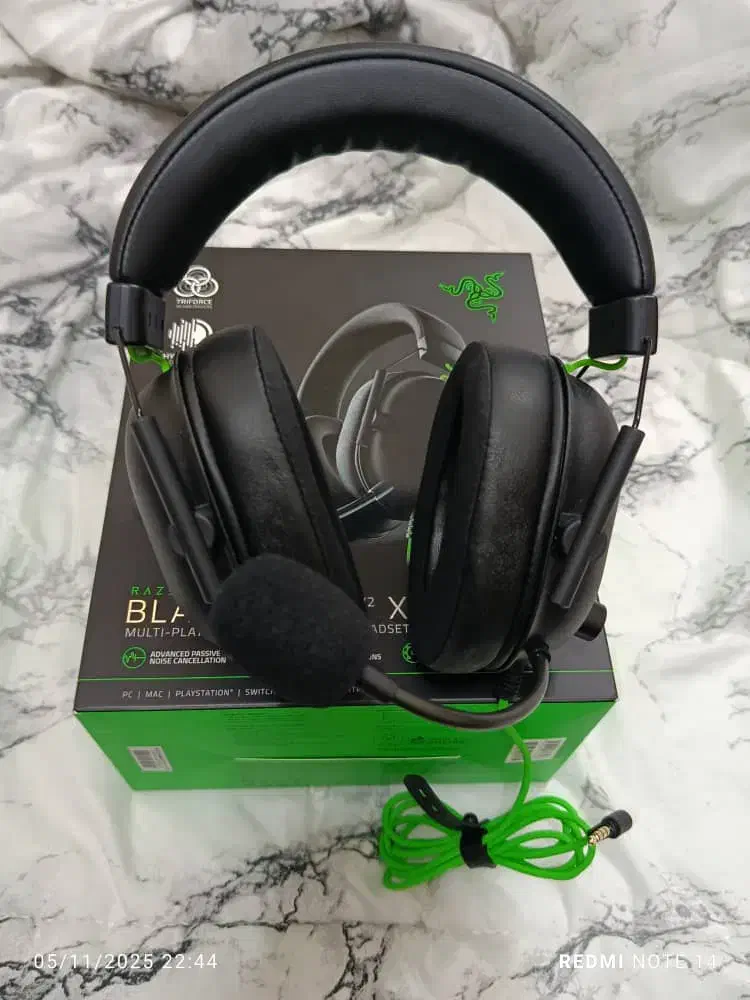 هدفون ریزر black shark x v2|قطعات و لوازم جانبی رایانه|تهران, دستغیب|دیوار