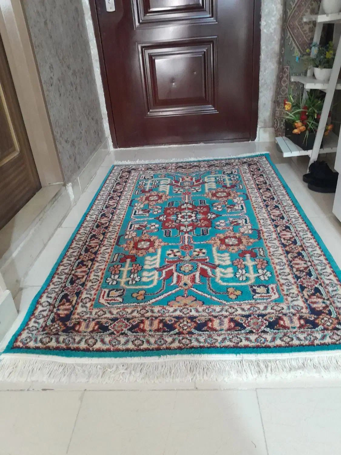 دو عدد قالی سه متری و یک دریک تمیز قابل استفاده|فرش|محمدیه-قزوین, |دیوار