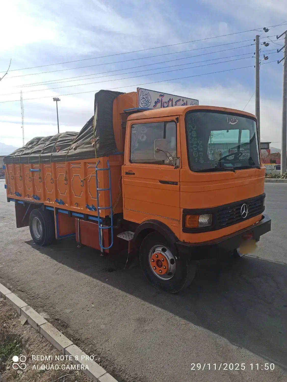 خاور ایسوزو ۸۸ خاور ۶۰۸ خاور ۸۰۸ بنز تک مدل ۴۷|خودرو سنگین|بهار, |دیوار