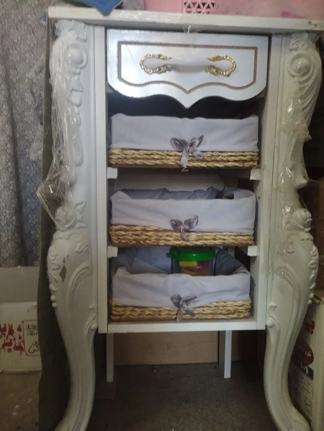 سبد سیب زمینی پیاز|ظروف نگهدارنده، پلاستیکی، یک‌بارمصرف|بیرجند, |دیوار