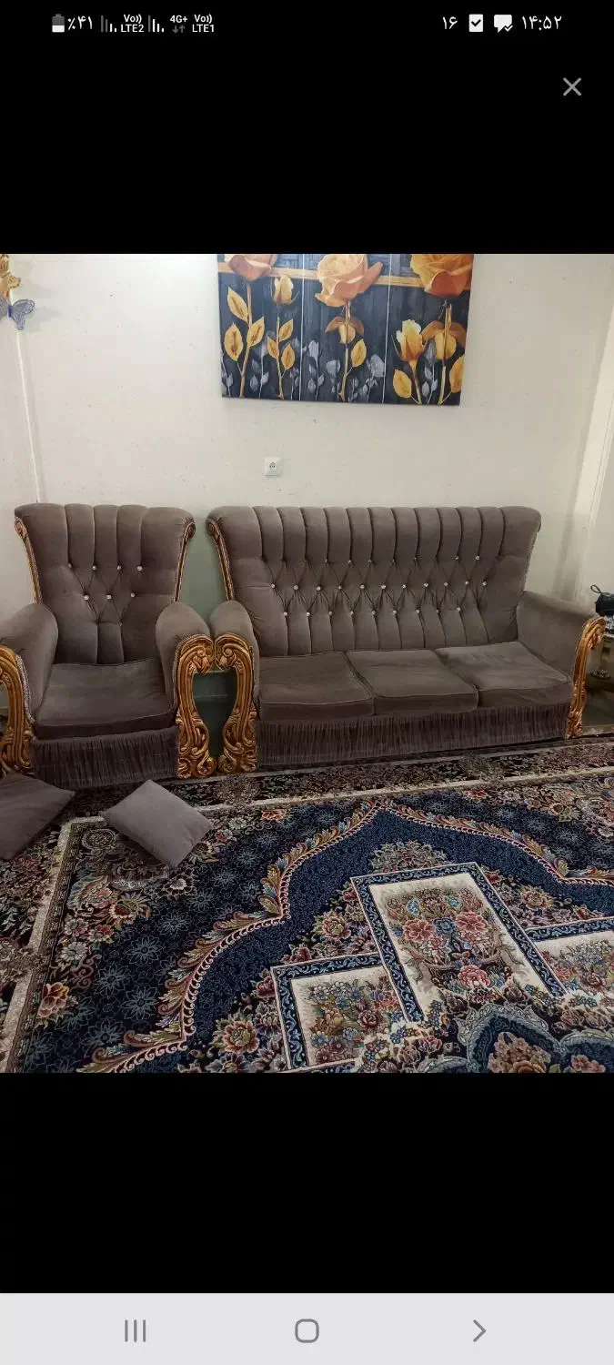 مبل ۷ نفره|مبلمان خانگی و میز عسلی|سبزوار, پامنار|دیوار