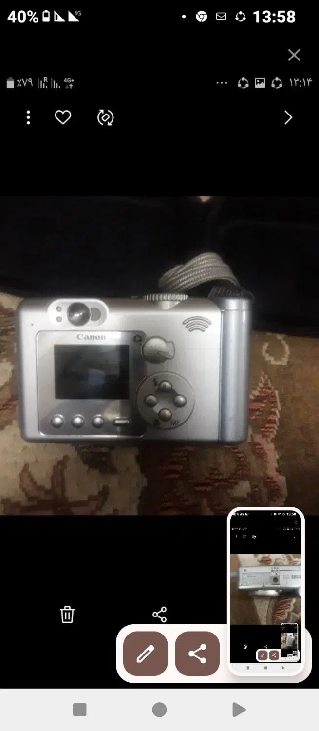 دوربین رم خور کانن باکیف|دوربین عکاسی و فیلم‌برداری|تهران, شهرک رضویه|دیوار