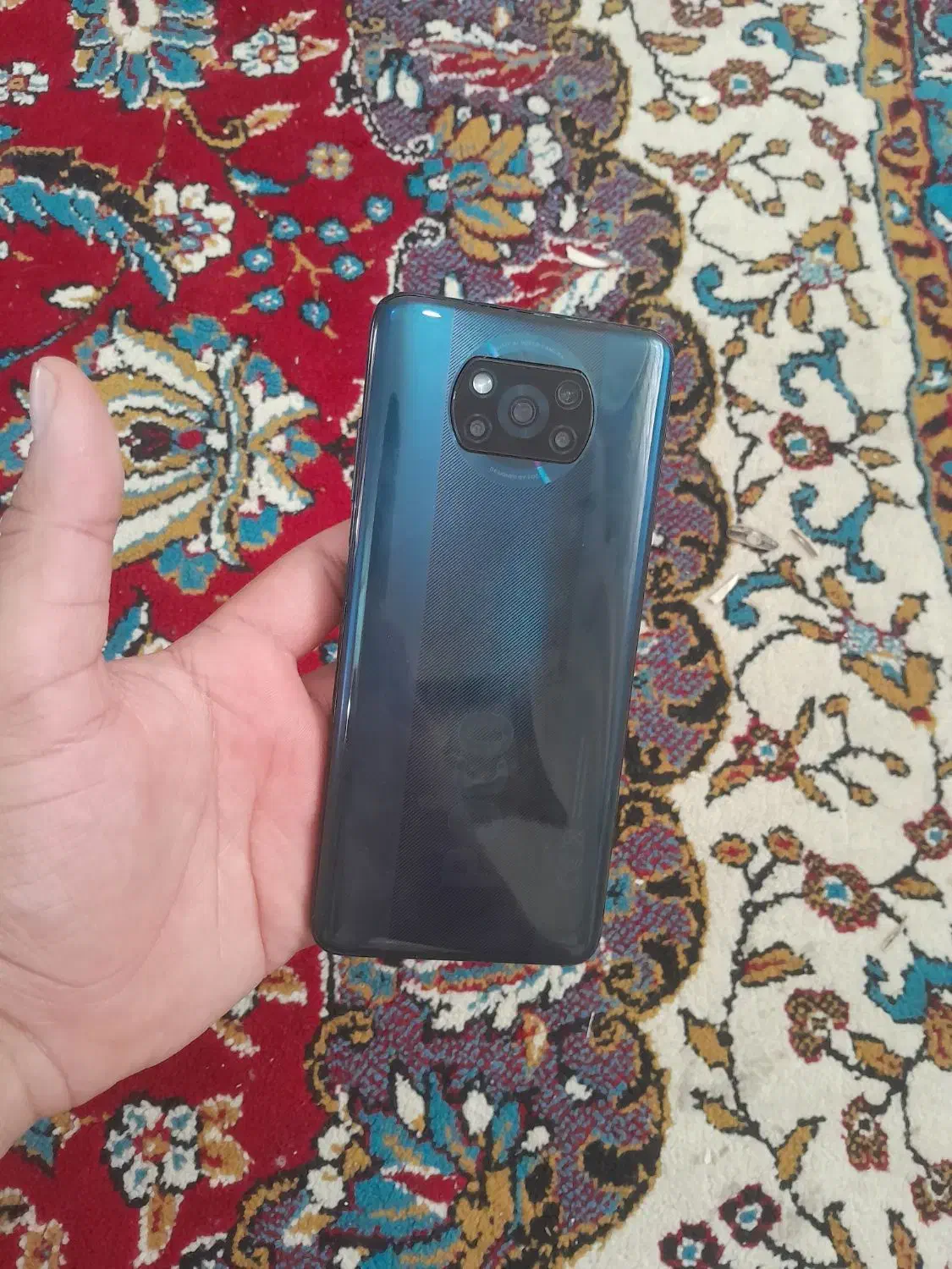 شیائوموی پوکوx3nfc با حافظه ۱۲۸ و رام ۶ بدون خطوخش|موبایل|اسلام‌شهر, شهرک قائمیه|دیوار