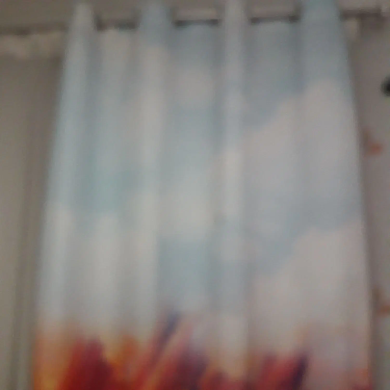 پنل  پرده  پانچ چاپی هازان مک کویین|پرده، رانر، رومیزی|ری, دیلمان|دیوار