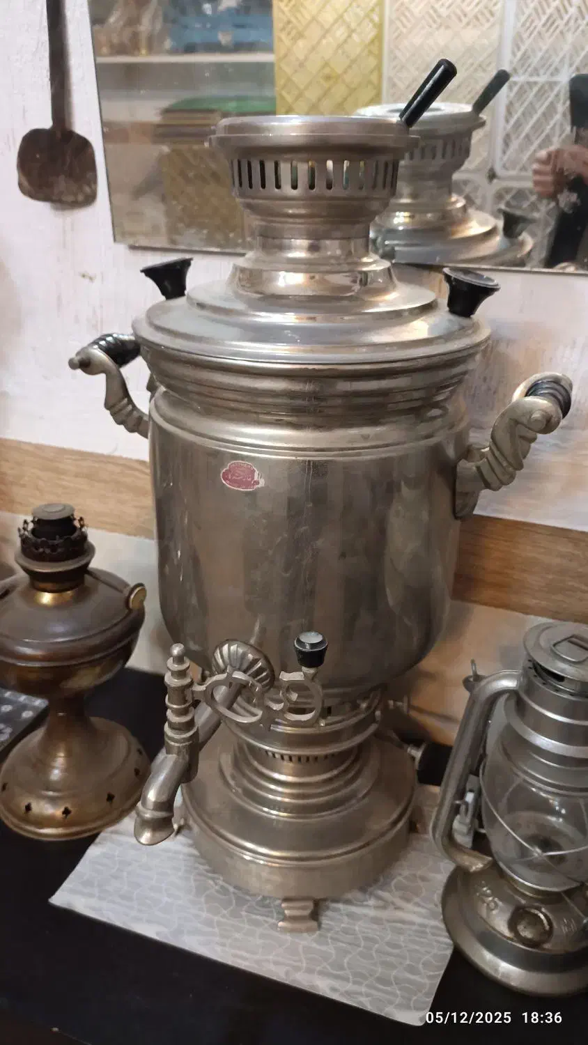 سماور نفتی قدیمی|سماور، چایساز، قهوهساز|آذرشهر, |دیوار