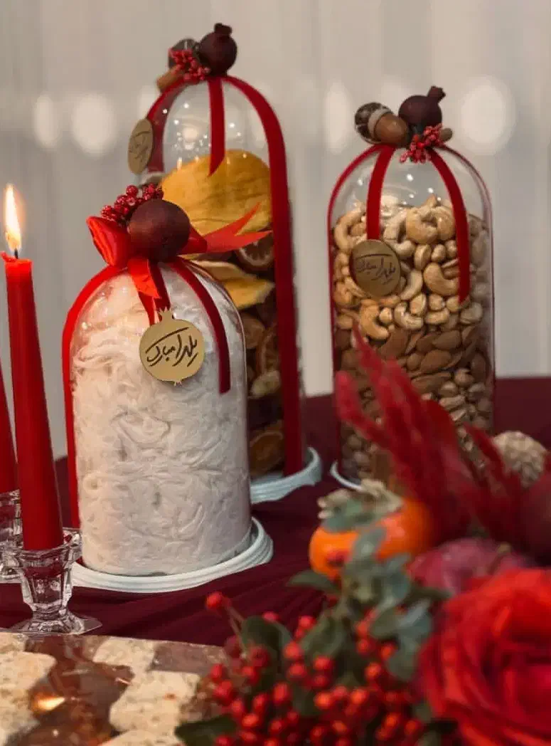 ست سه تایی ظرف یلدا شیشه ای|ظروف سرو و پذیرایی|تهران, بازار|دیوار