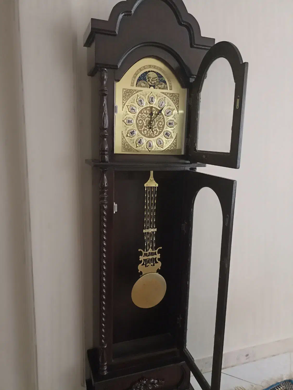 ساعت ایستاده چوبی|ساعت دیواری و تزئینی|کرمانشاه, |دیوار