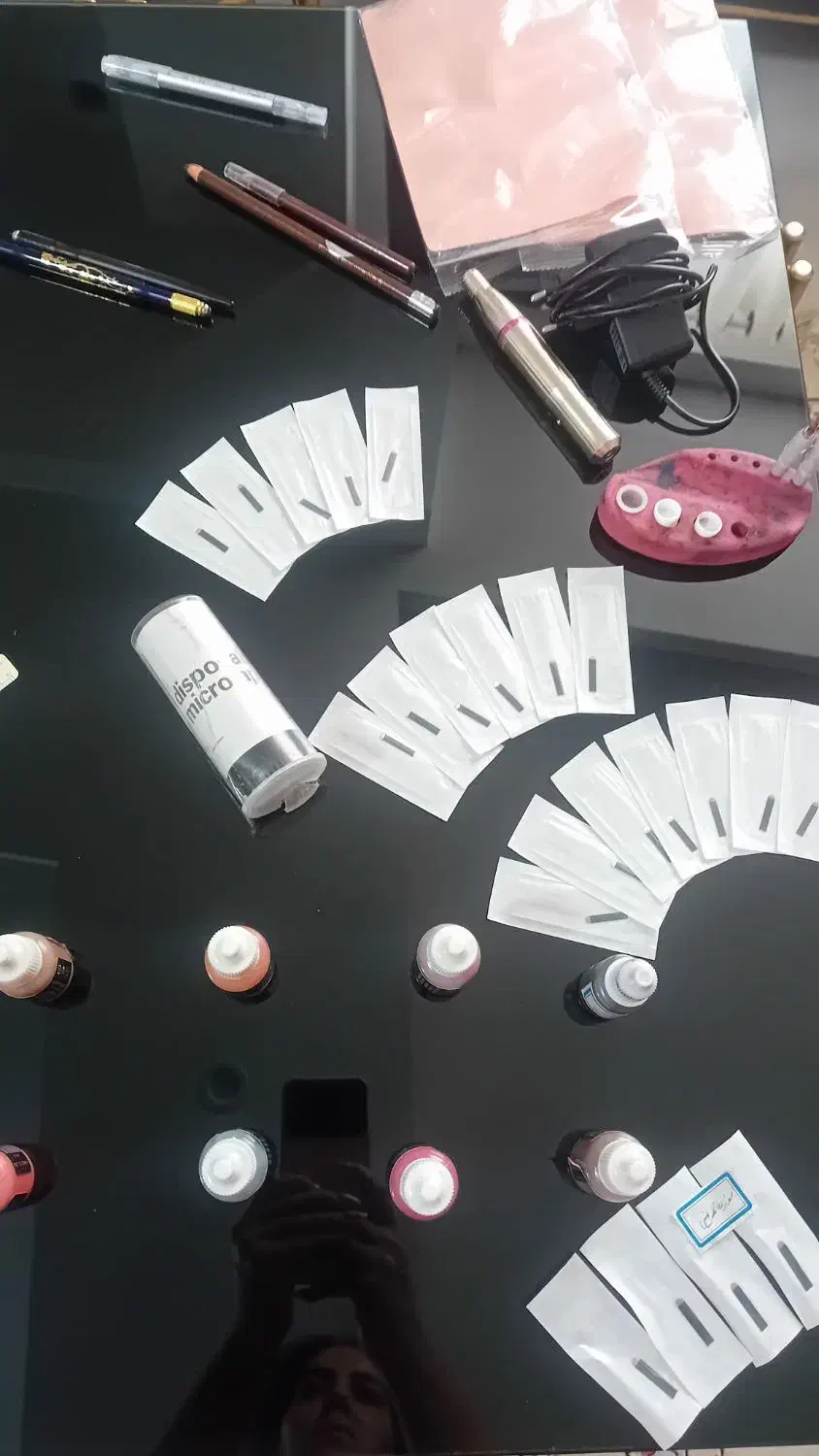 صفر تا صد لوازم تتو و بلید|آرایشی، بهداشتی، درمانی|باغستان, |دیوار