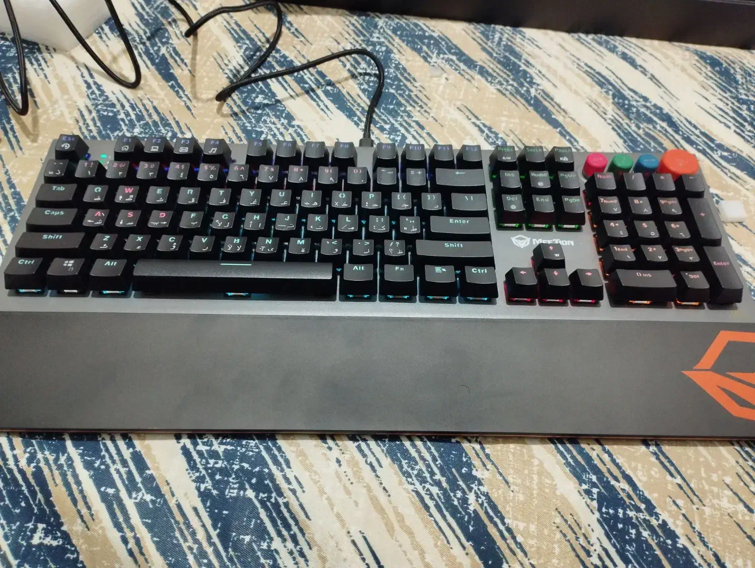 کیبورد مکانیکال meetion mk500|قطعات و لوازم جانبی رایانه|تهران, جیحون|دیوار