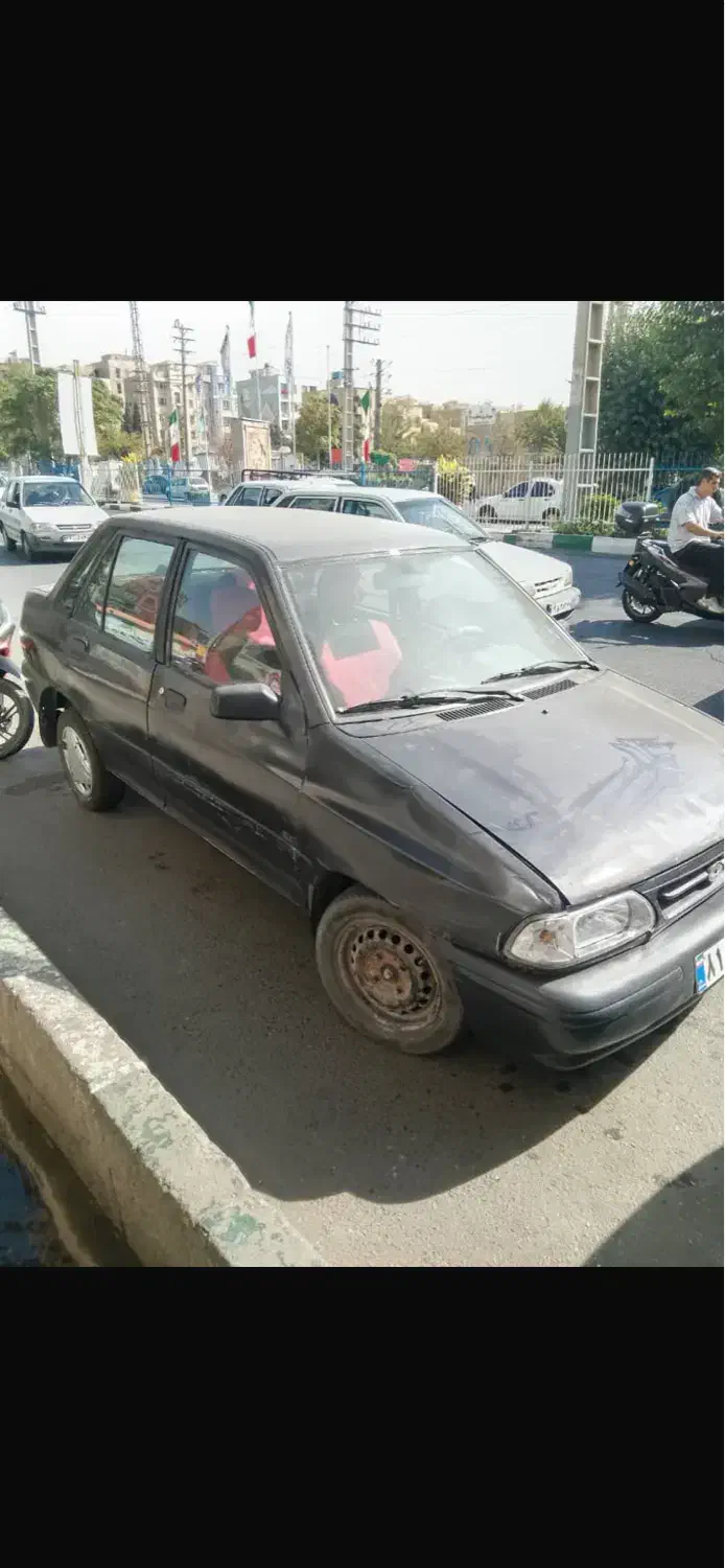 پراید مشکی متالیک|خودرو سواری و وانت|قدس, شهرقدس|دیوار