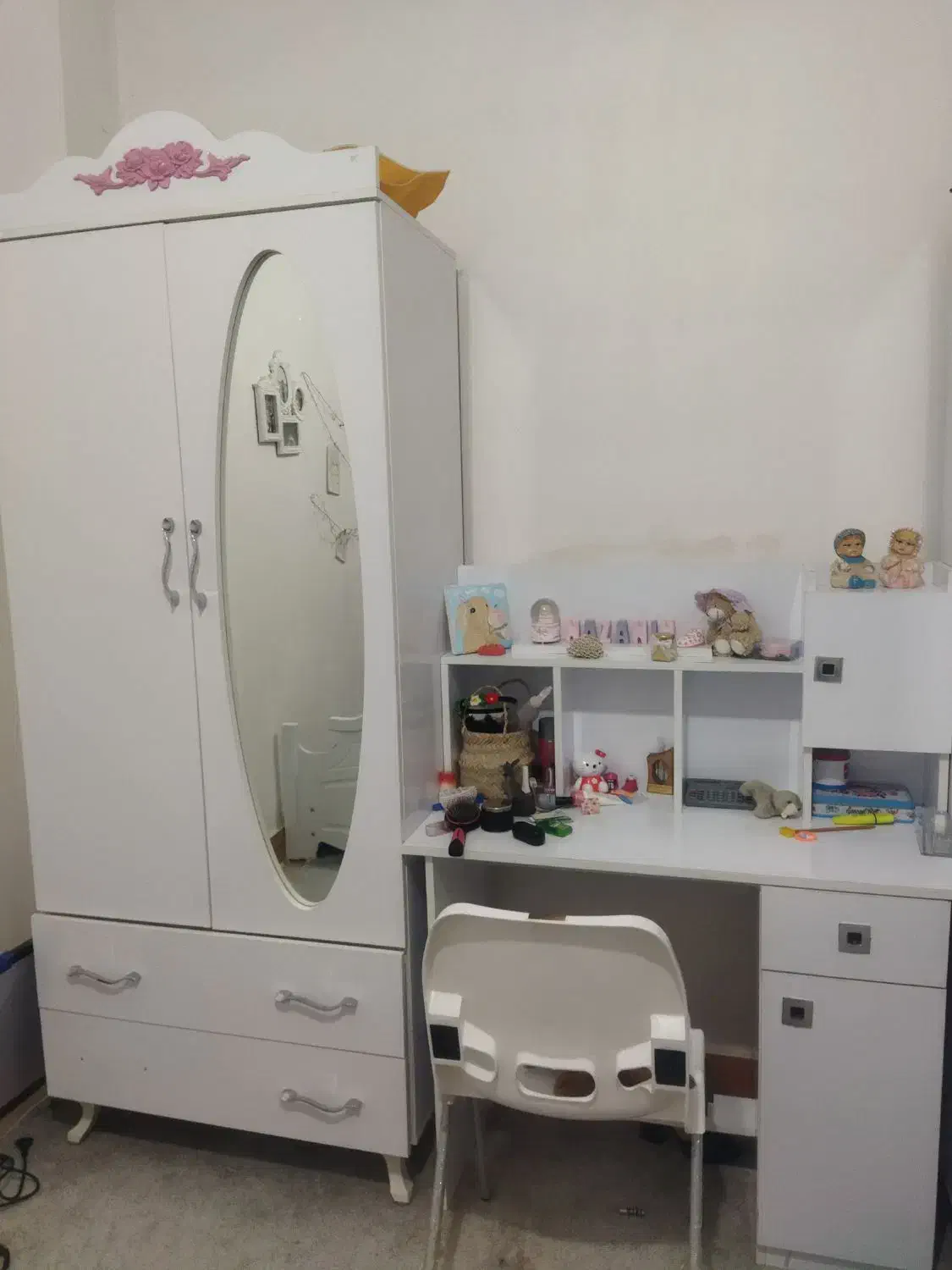 کمد لباس ومیزتحریر|جاکفشی، کمد، دراور|گنبد کاووس, |دیوار