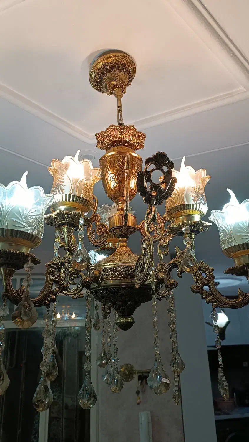 لوستر شیک|لوستر و چراغ آویز|نیشابور, رحمت آباد|دیوار