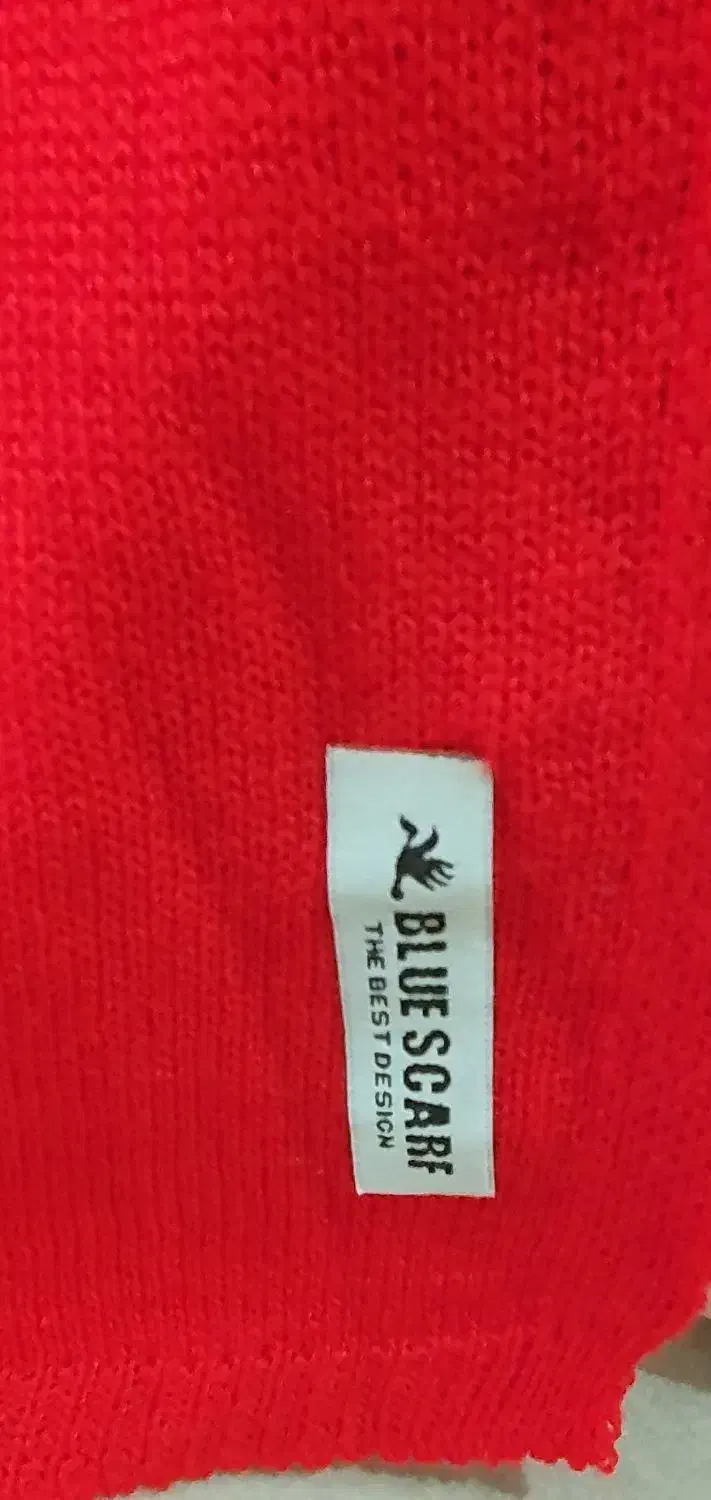 شال بافت قرمز گوجه ای|لباس|تهران, جنتآباد مرکزی|دیوار