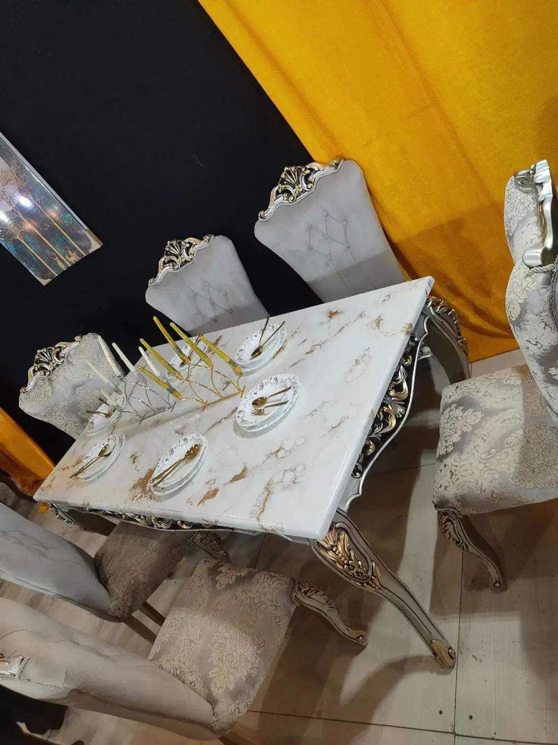 میز ناهارخوری|میز و صندلی غذاخوری|زاهدان, |دیوار