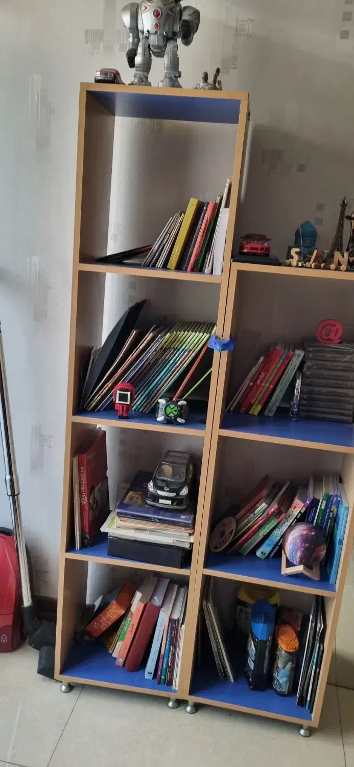 کتابخانه|کتابخانه، شلف، قفسههای دیواری|تهران, محمودیه|دیوار