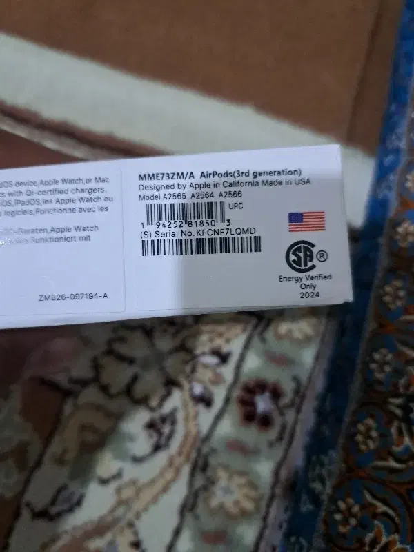 هنزفری اپل اصل آمریکایی|لوازم جانبی موبایل و تبلت|محمدشهر, سیدآباد|دیوار