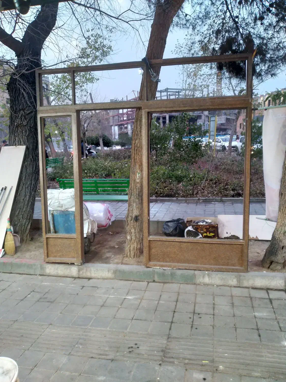 شیشه دودی ۱۰ میل|پرده، رانر، رومیزی|تهران, کاج|دیوار