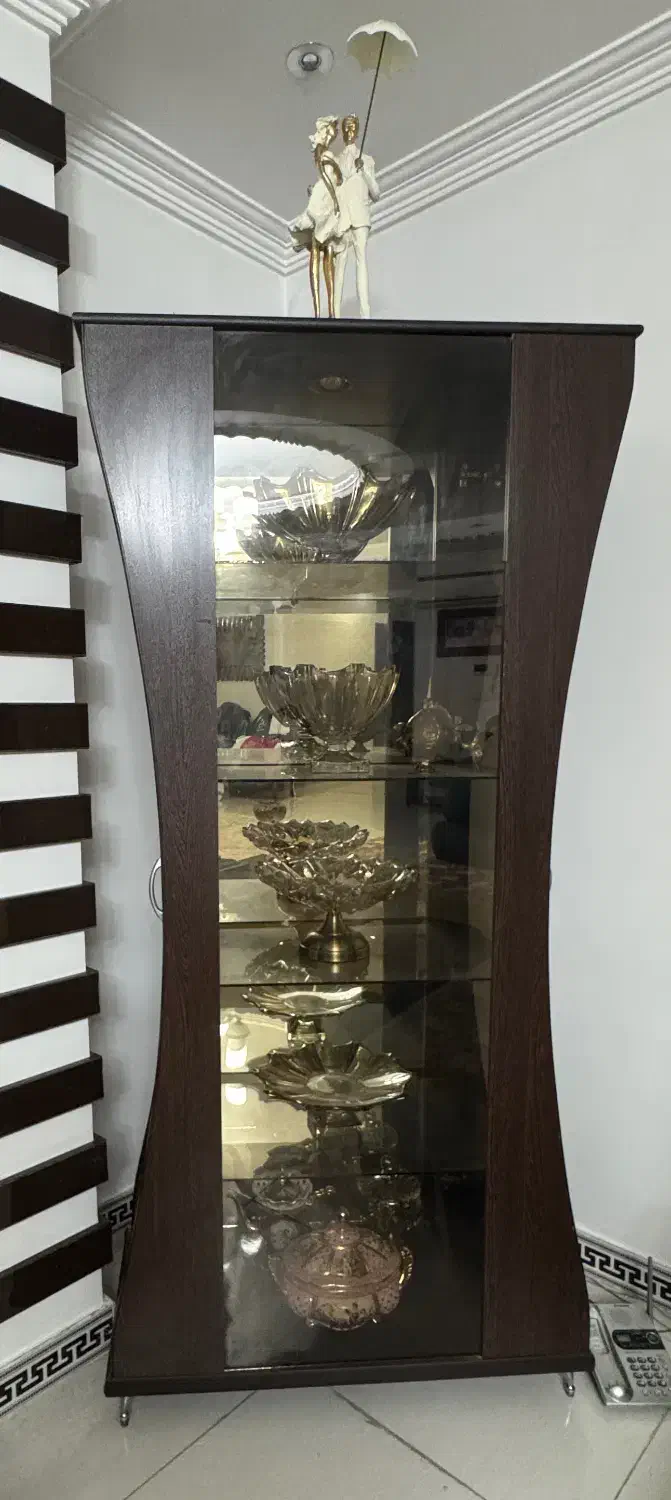 بوفه چوبی|بوفه، ویترین، کنسول|ساری, |دیوار