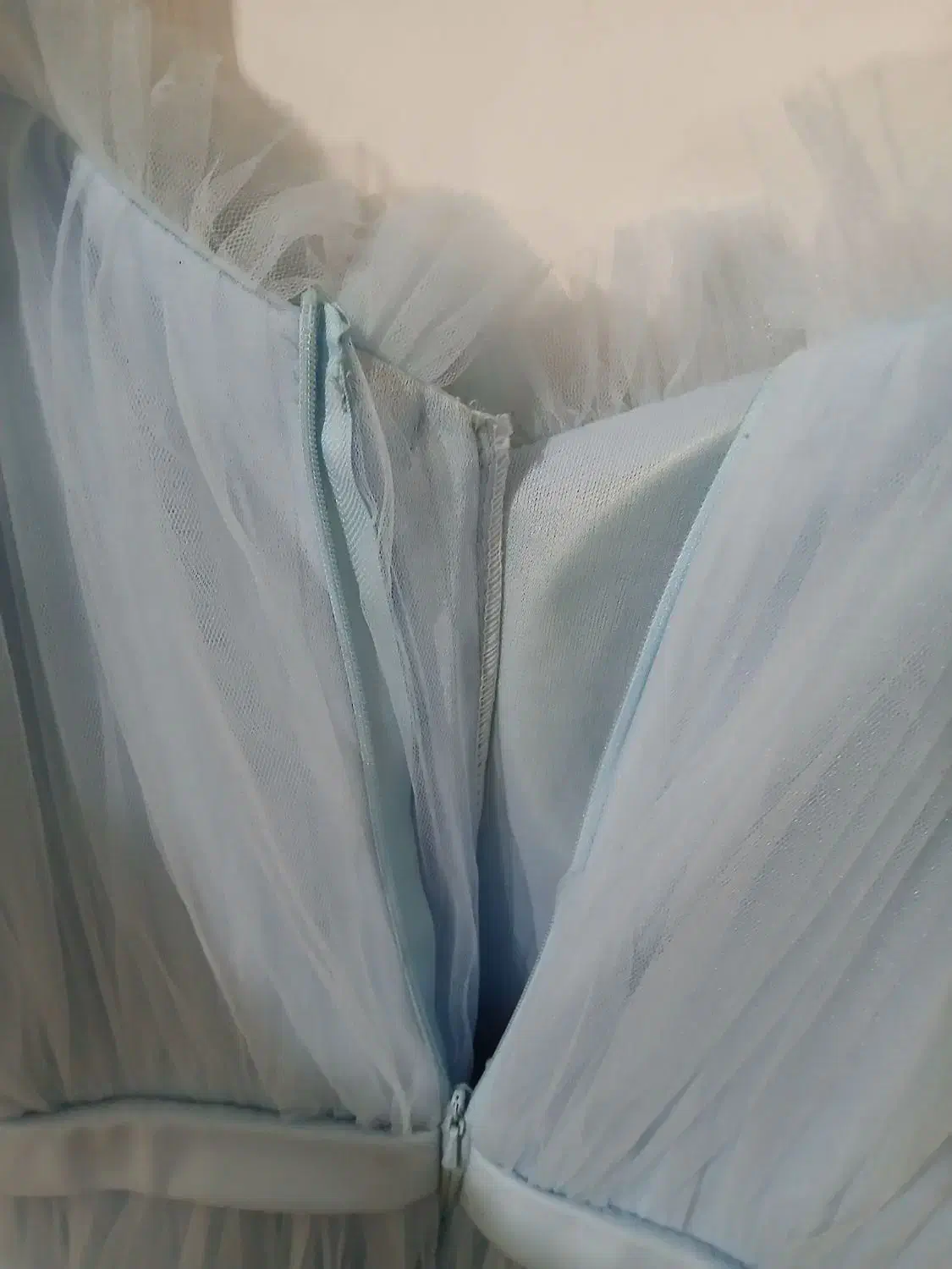 لباس پرنسسی آبی اسمونی|لباس|فامنین, |دیوار