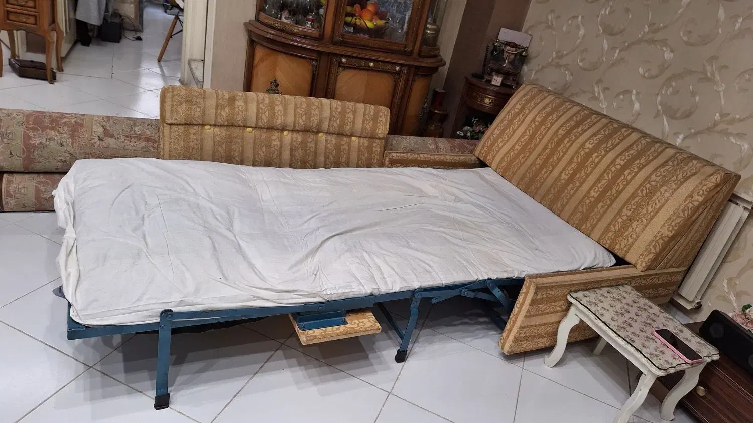 تخت تاشو یکنفره|تشک تختخواب|تهران, دردشت|دیوار