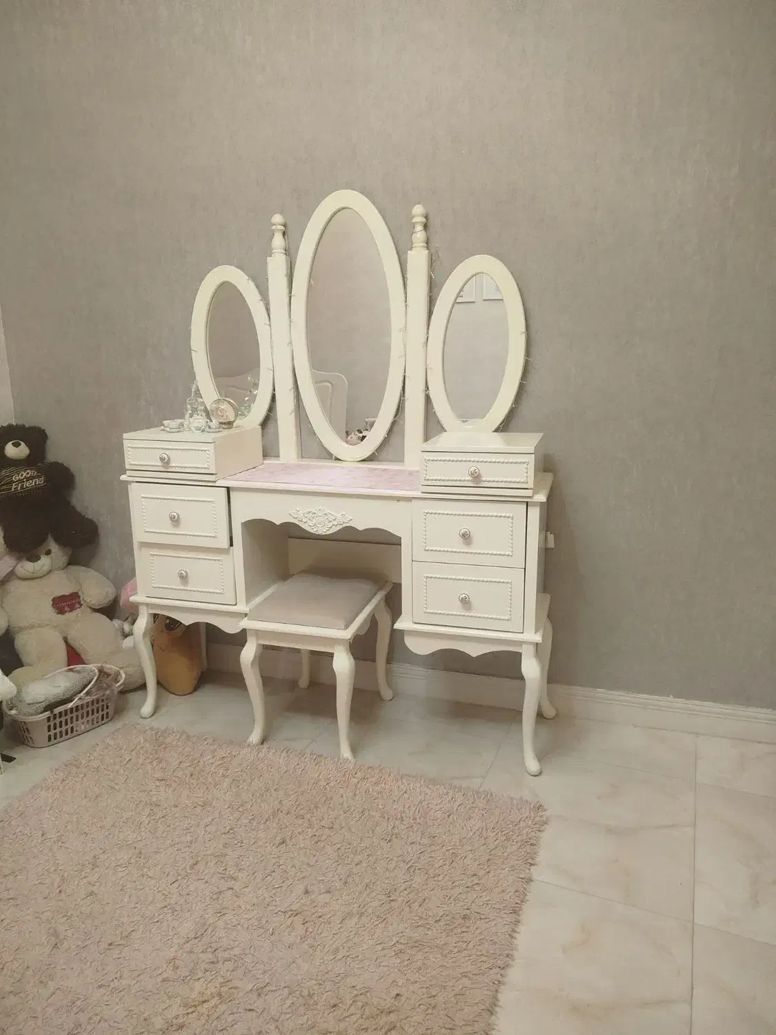 سرویس خواب کامل کودک|تخت و سرویس خواب|ماسال, |دیوار