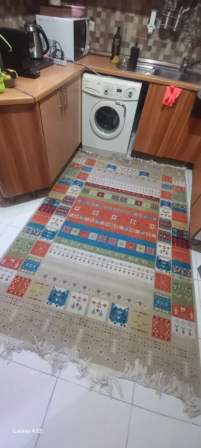 گلیم فرش ۴ عدد|فرش|تهران, گلستان (شهرک راه آهن)|دیوار