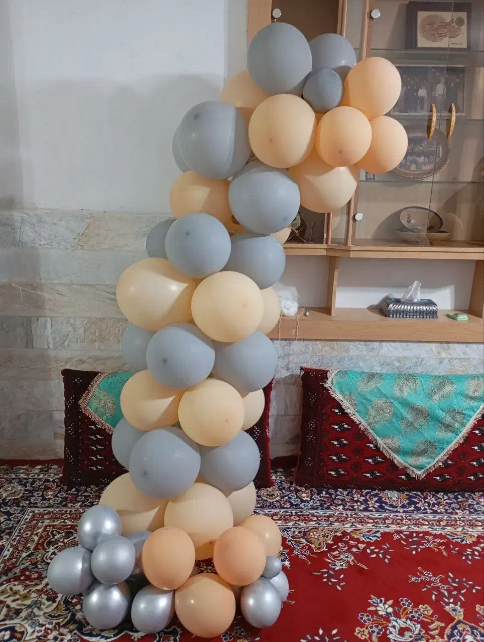 بادکنک آرایی زیبا مخصوص تولد و جشن|اسباببازی بچه|فردوس (خراسان), |دیوار