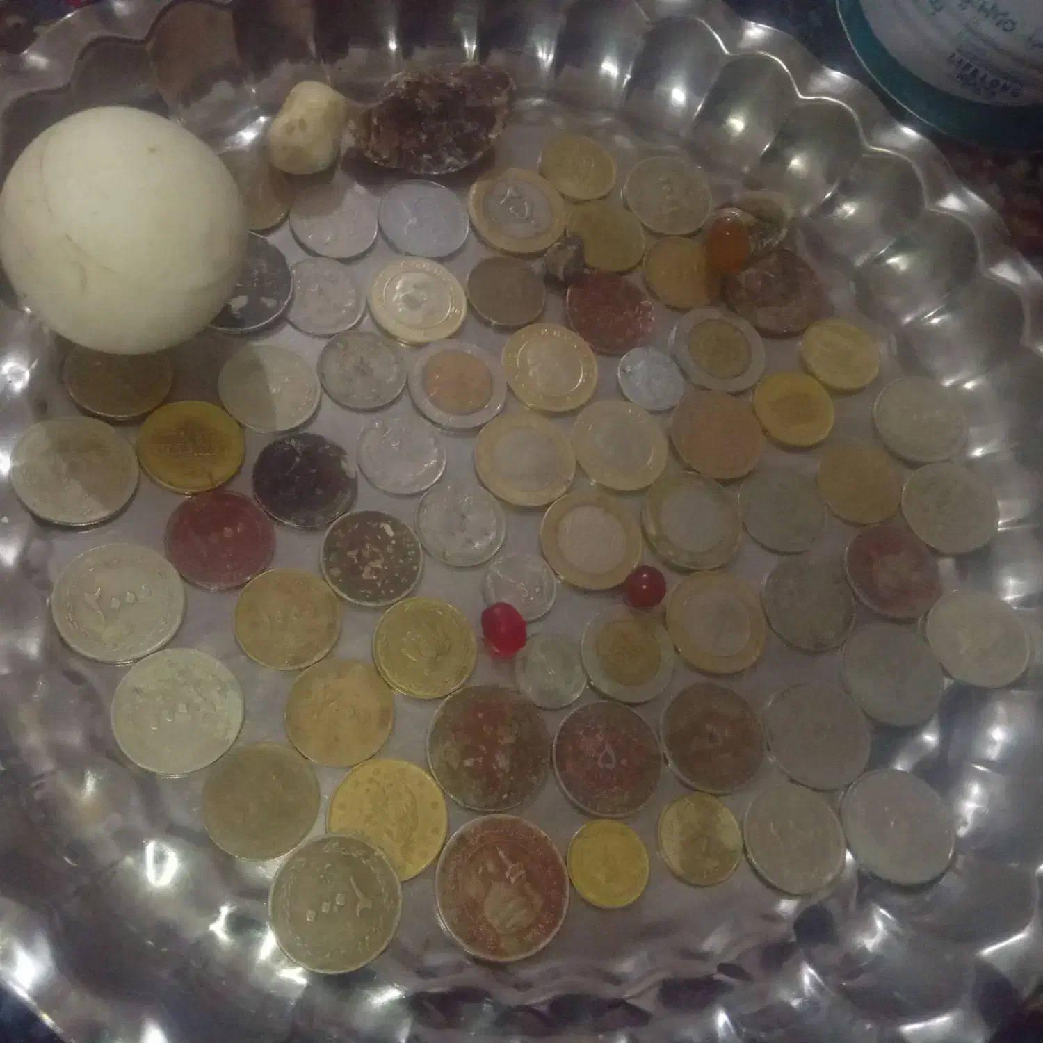 چند عدد سکه خارجی وایرانی|کلکسیون سکه، تمبر، اسکناس|قوچان, |دیوار