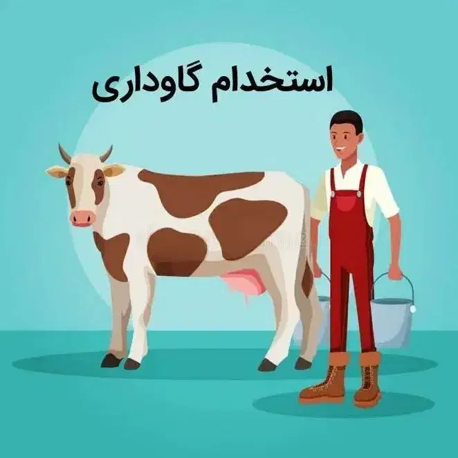 استخدام کارگر گاوداری متاهل - همراه منزل|استخدام سرایداری و نظافت|کرمانشاه, |دیوار