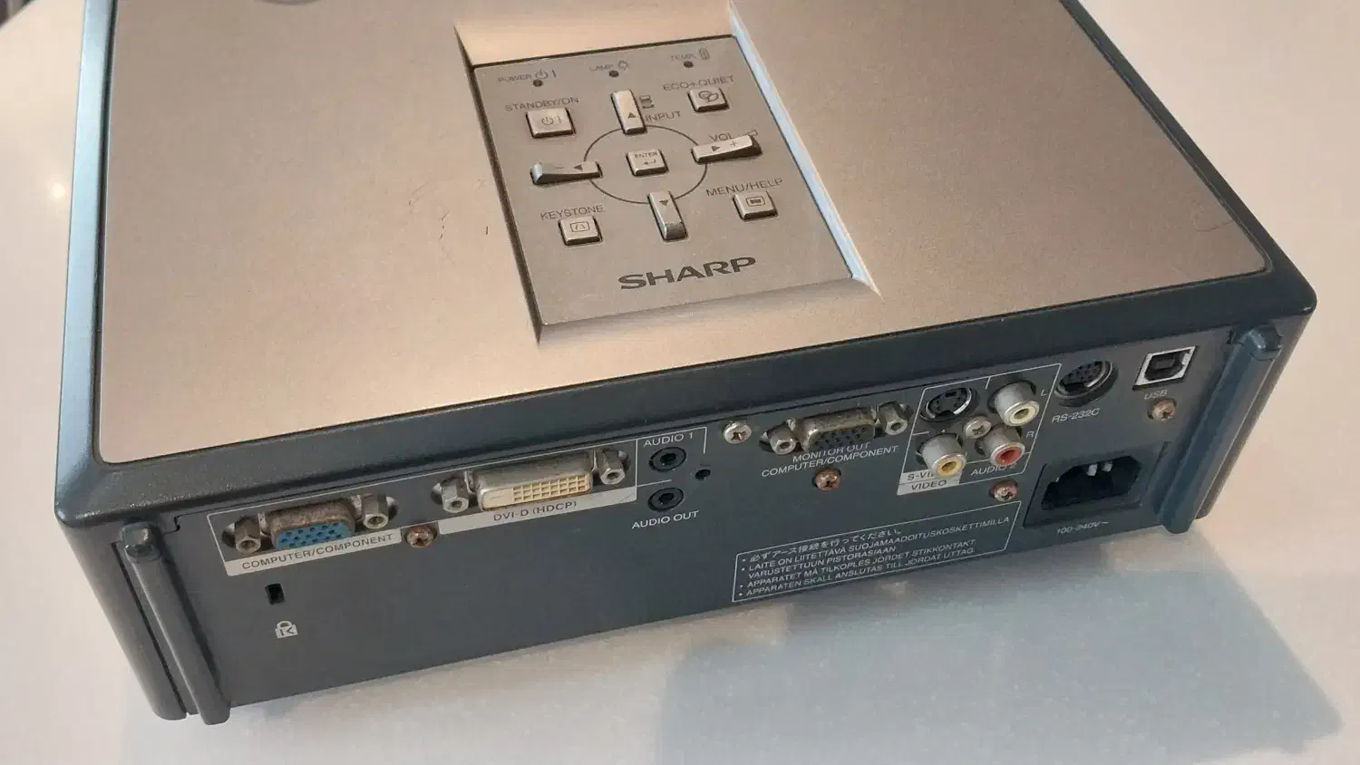 ویدئو پروژکتور شارپ XR-30X|تلویزیون و پروژکتور|ری, فیروزآبادی|دیوار
