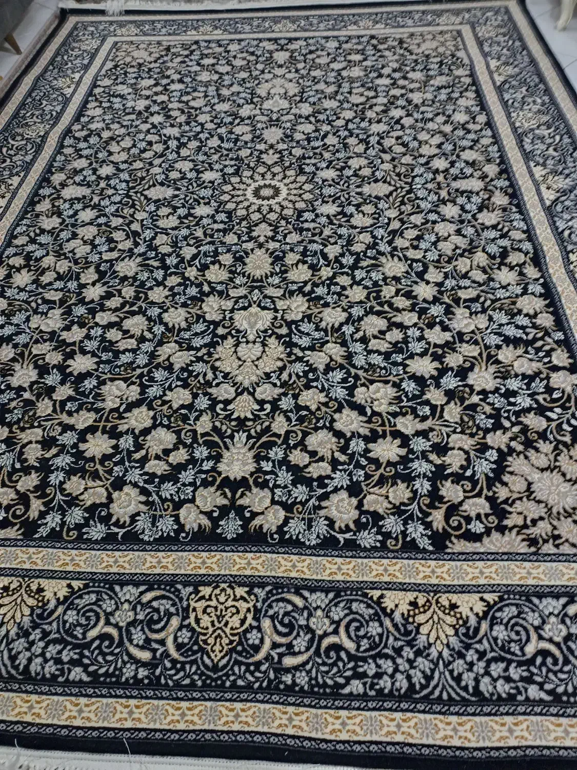 یک جفت فرش ۹ متری آکبند ۷۰۰ شانه|فرش|تهران, سبلان (لشگر)|دیوار