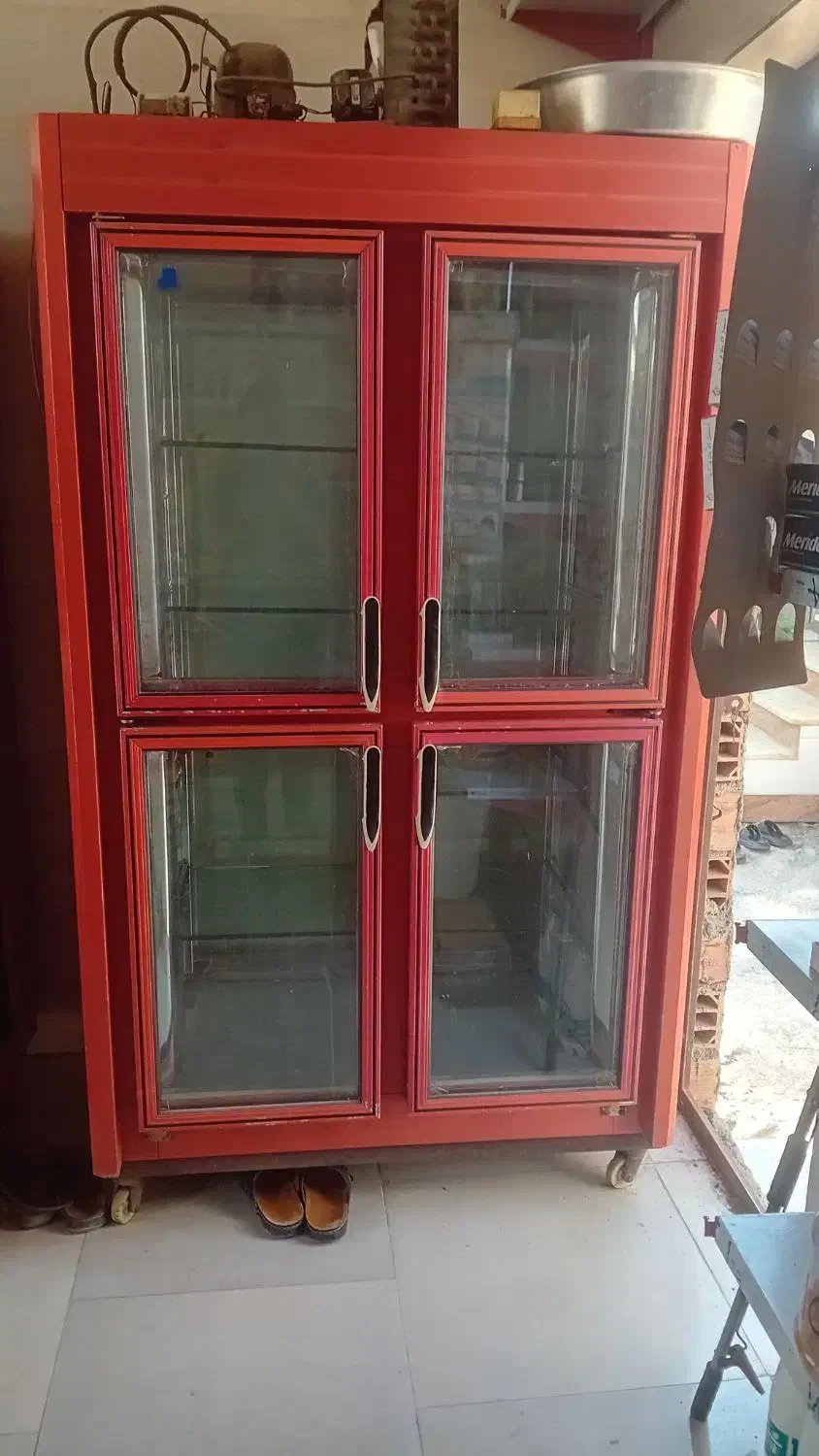 یخچال و استند فلزی|فروشگاه و مغازه|فاضل آباد, |دیوار