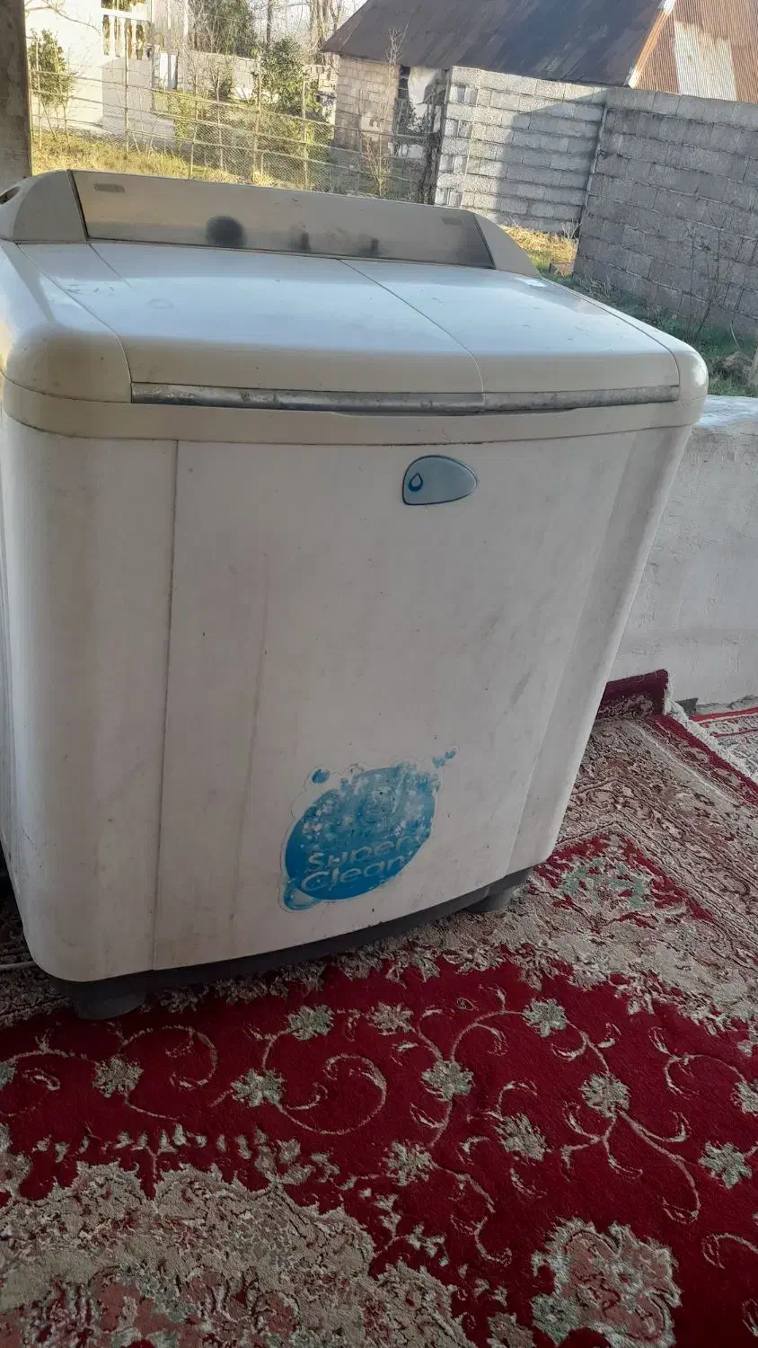 ۲عددلباسشویی|ماشین لباسشویی و خشک‌کن لباس|آستانه اشرفیه, |دیوار