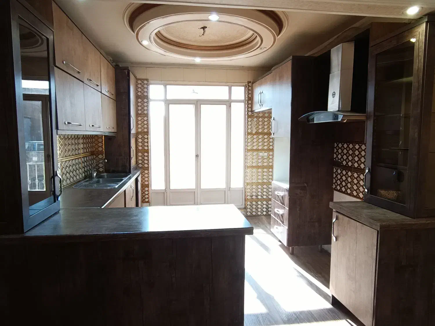 کابینت ام دی اف ( mdf ) همراه هود و سینک|مصالح و تجهیزات ساختمان|تهران, مینای شمالی (مخبر)|دیوار