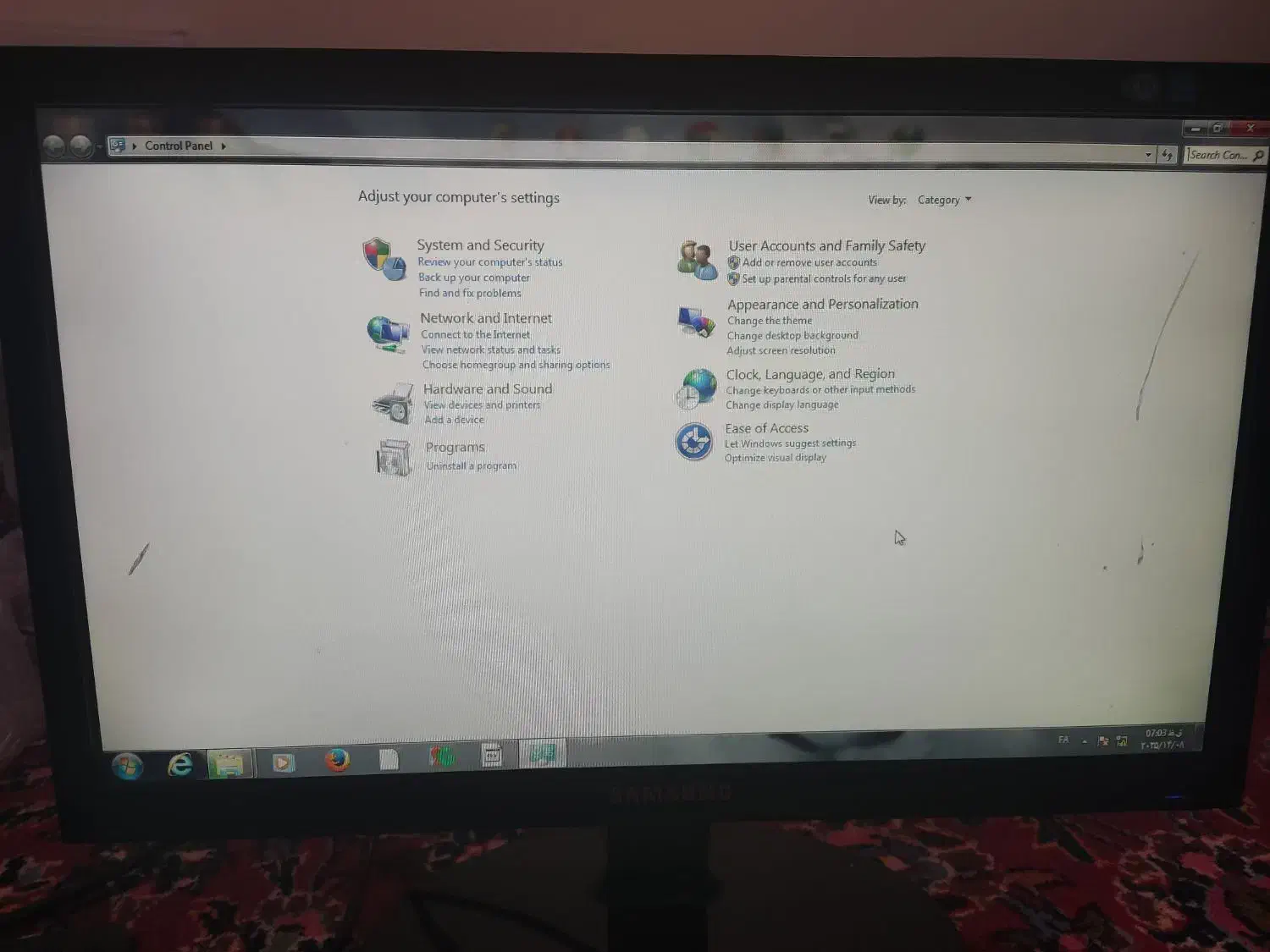 مانیتور Samsung|قطعات و لوازم جانبی رایانه|شیراز, نصر|دیوار